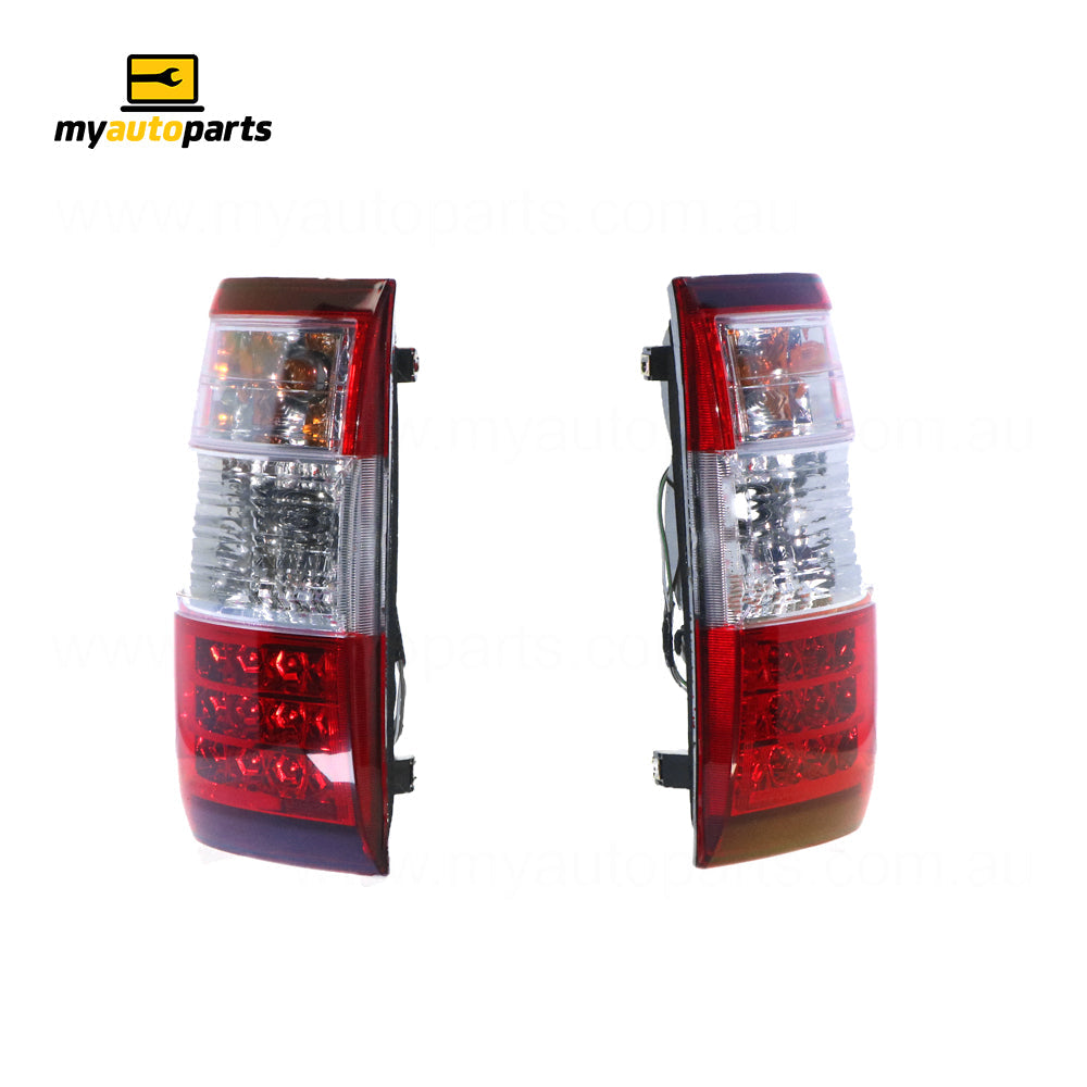 APG All Crash LED Tail Lamp Pair Aftermarket Suits Toyota Landcruiser 100 SERIES 2005 to 2007 TLF-21047