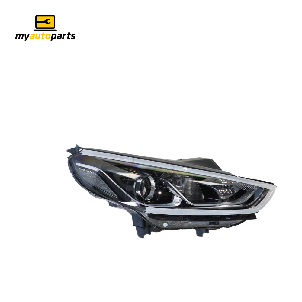 APG All Crash Halogen Head Lamp Drivers Side OEM Suits Hyundai Sonata LF 2017 to 2021 HOI-21032RHG