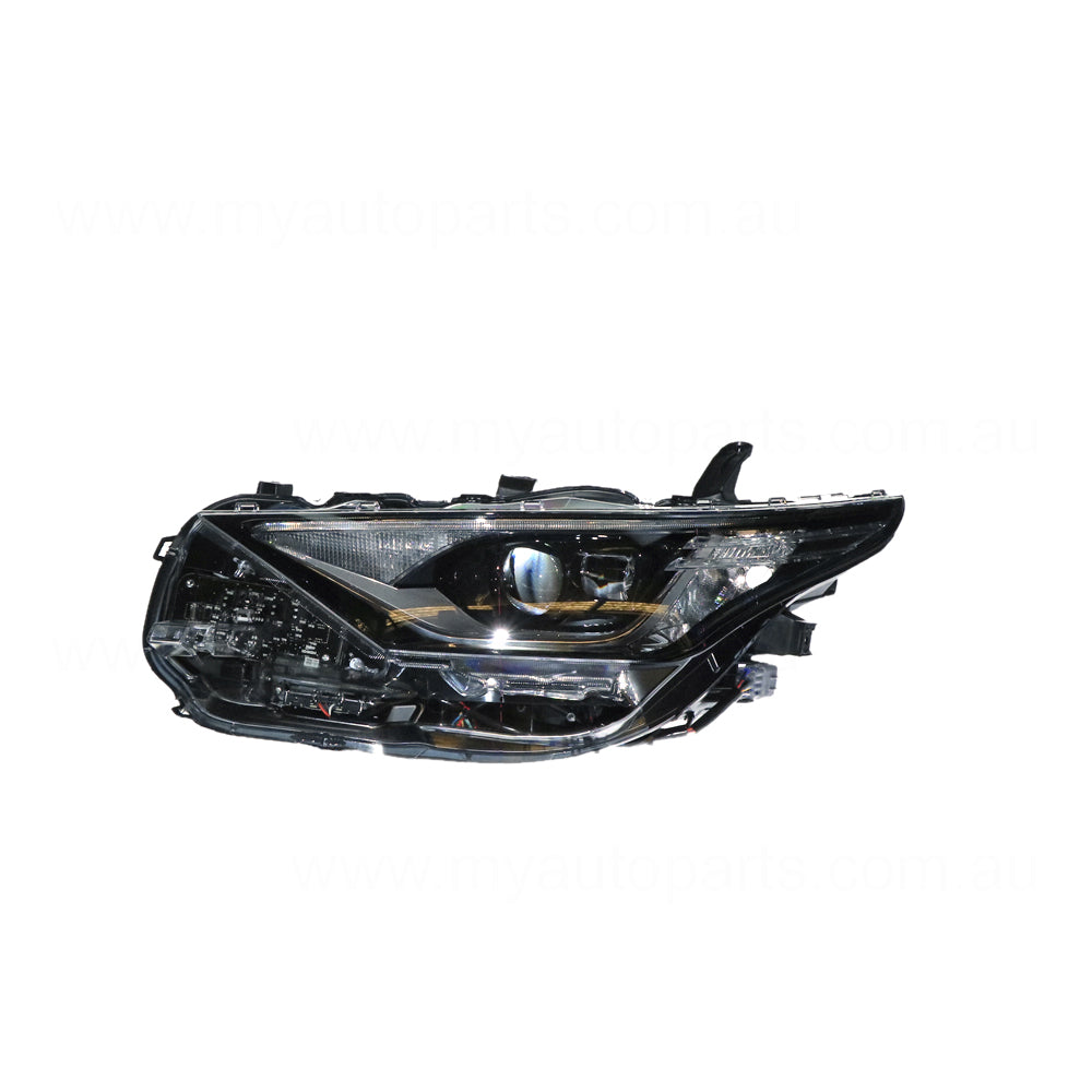 APG All Crash LED Electric Adjust Head Lamp Passenger Side OEM Suits Toyota Corolla ZWE186R 2016 to 2018 TCR-21035LHG