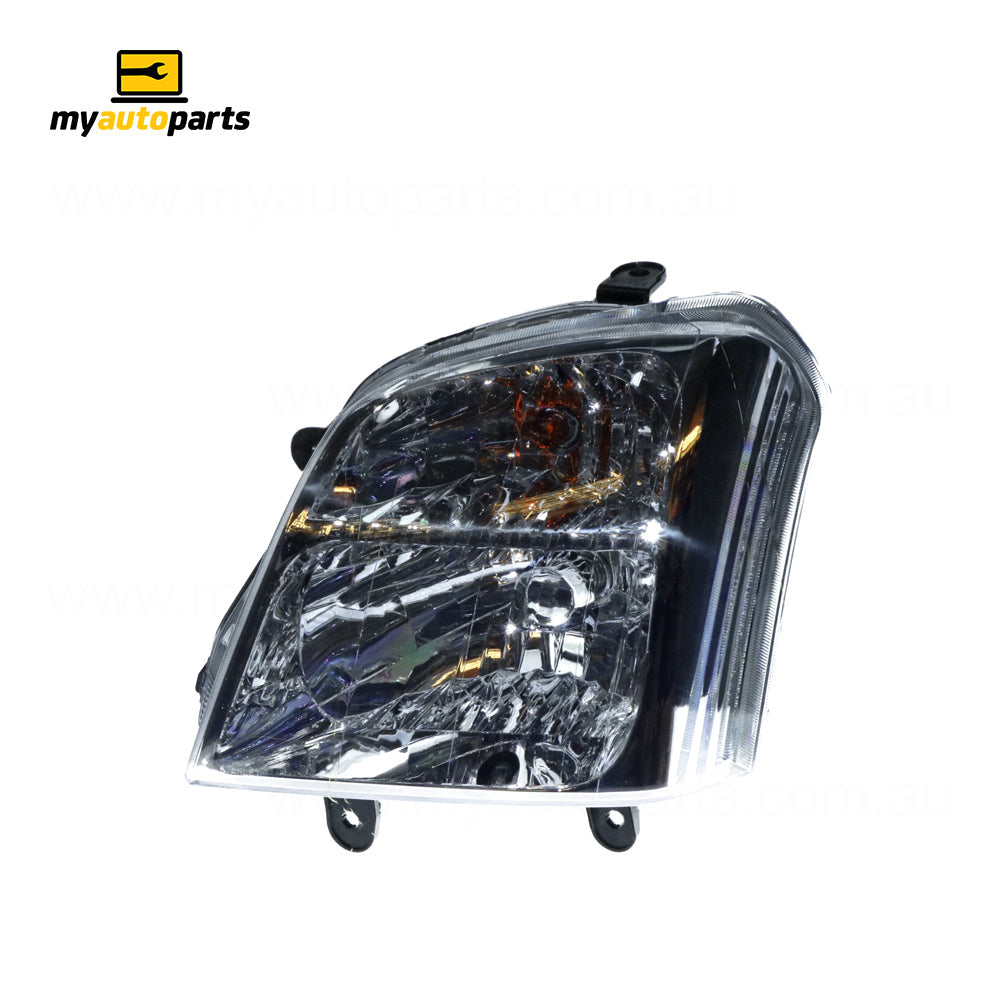 APG All Crash Halogen Head Lamp Passenger Side OEM Suits Holden Rodeo RA 2003 to 2008 GIE-21030LHG