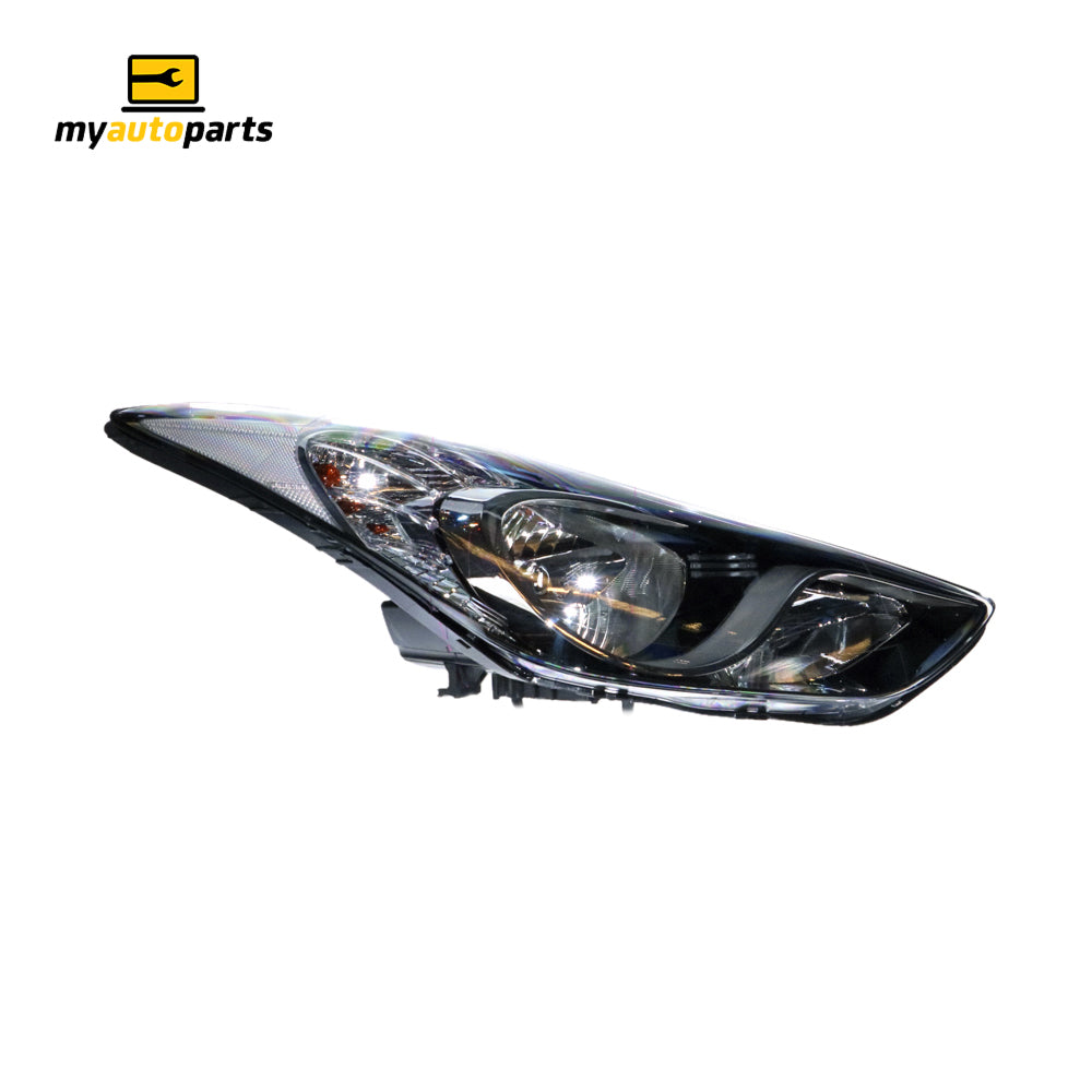 APG All Crash Halogen Head Lamp Drivers Side OEM Suits Hyundai Elantra MD 2011 to 2013 HLI-21030RHG