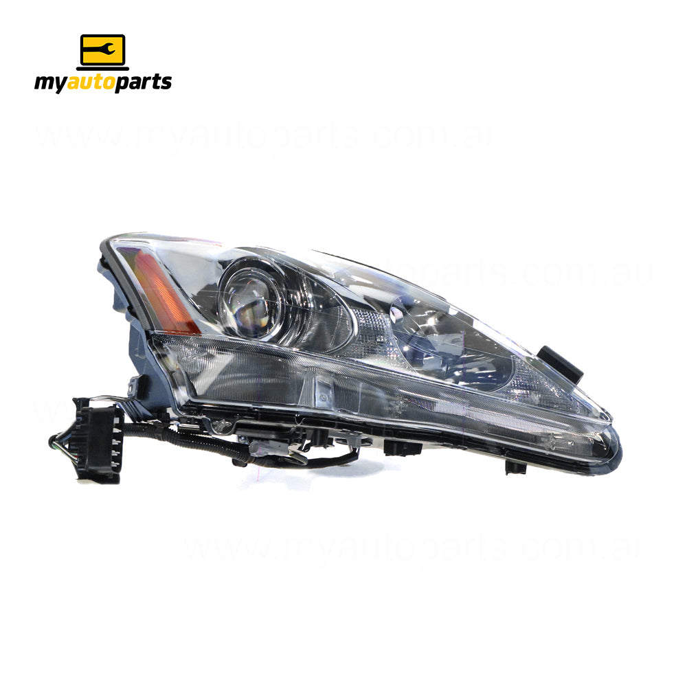 APG All Crash Halogen Head Lamp Drivers Side OEM Suits Lexus IS250 Prestige GSE20 2010 to 2013 TZP-21032RHG