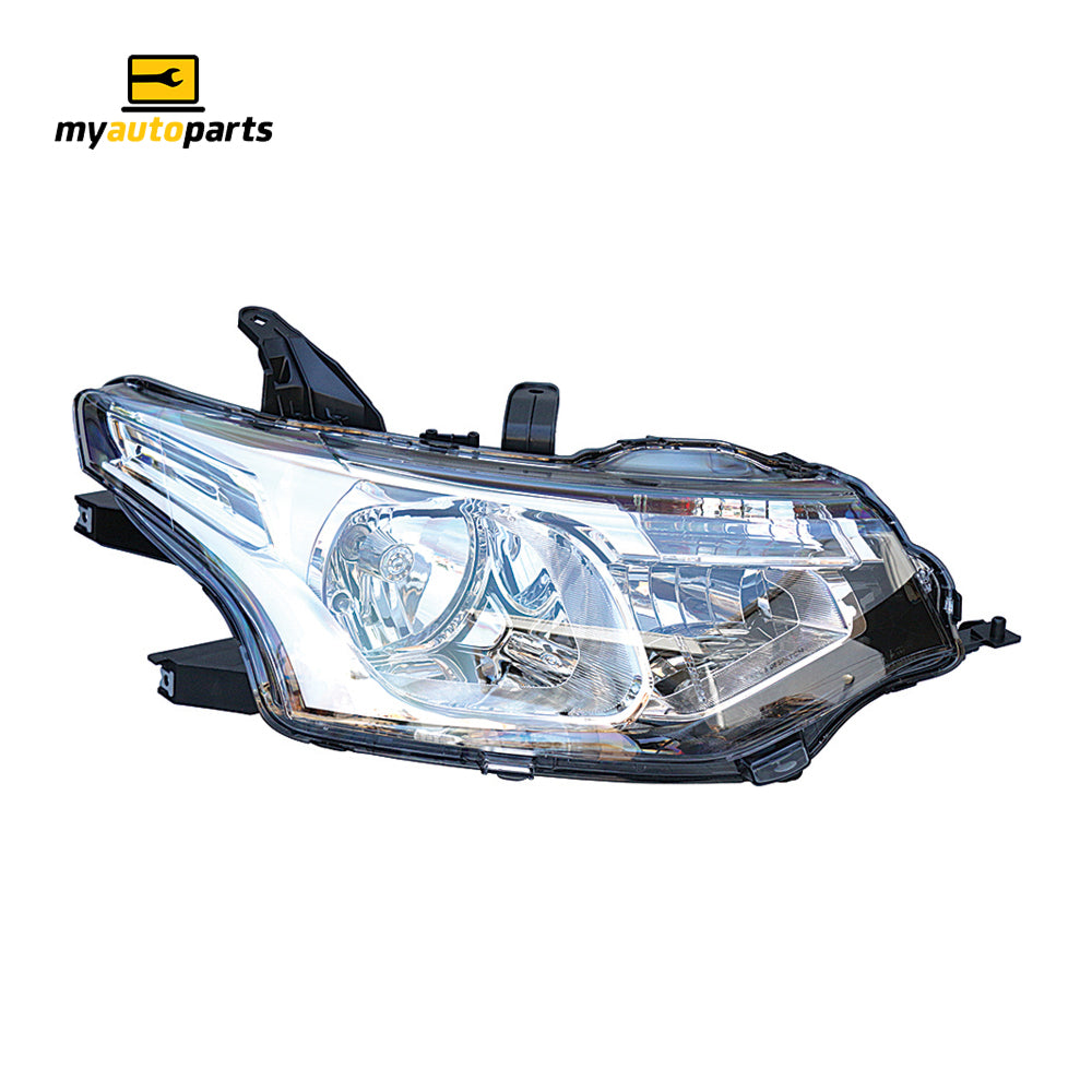 APG All Crash Halogen Head Lamp Drivers Side OEM Suits Mitsubishi Outlander ZJ 2012 to 2015 CLD-21030RHG