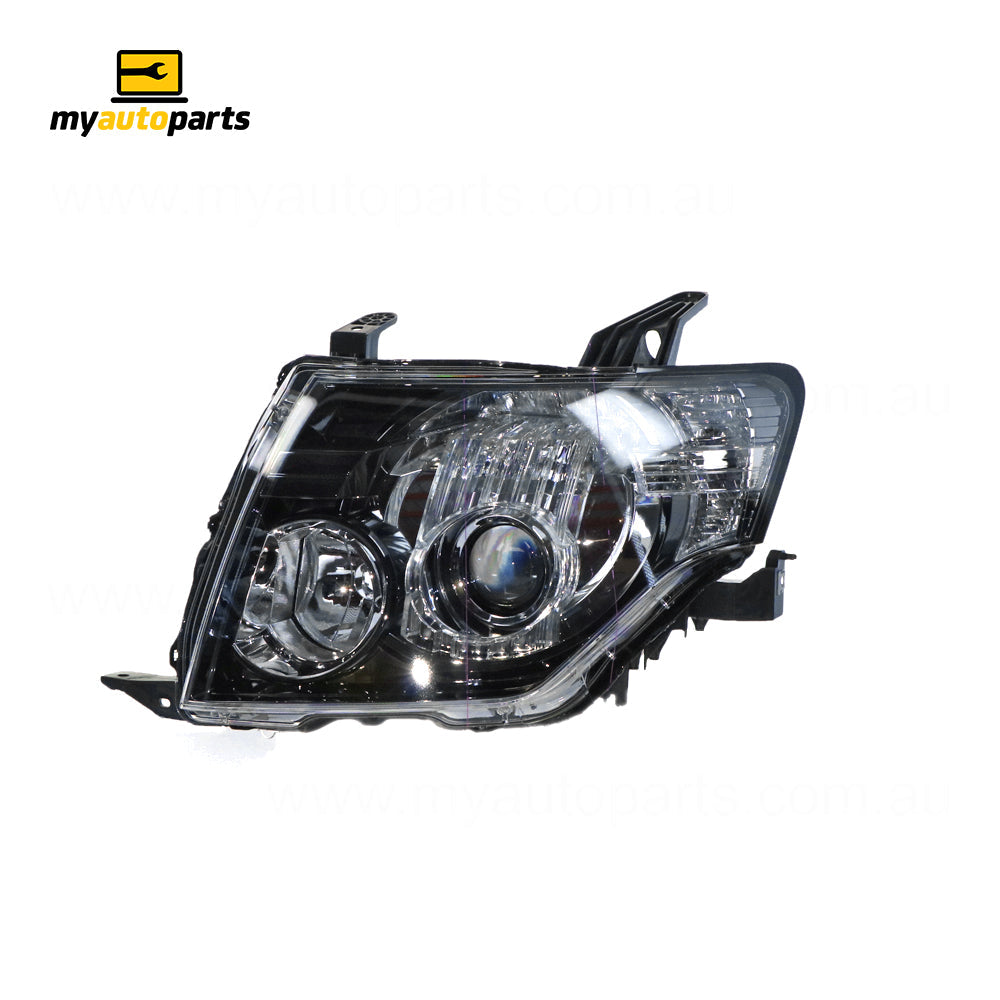 APG All Crash Xenon Head Lamp Passenger Side Genuine suits Mitsubishi Pajero 2006 to 2011 CPI-21031LHG