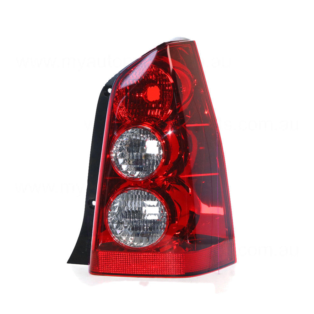 APG All Crash Black Red/Clear Tail Lamp Drivers Side OEM Suits Mazda Tribute CU 2000 to 2006 MYU-21041RHG