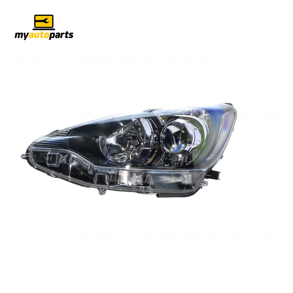 APG All Crash Electric Adjust Head Lamp Passenger Side OEM Suits Toyota Prius-C NHP10R i-Tech2011 to 2015 TPF-21031LHG