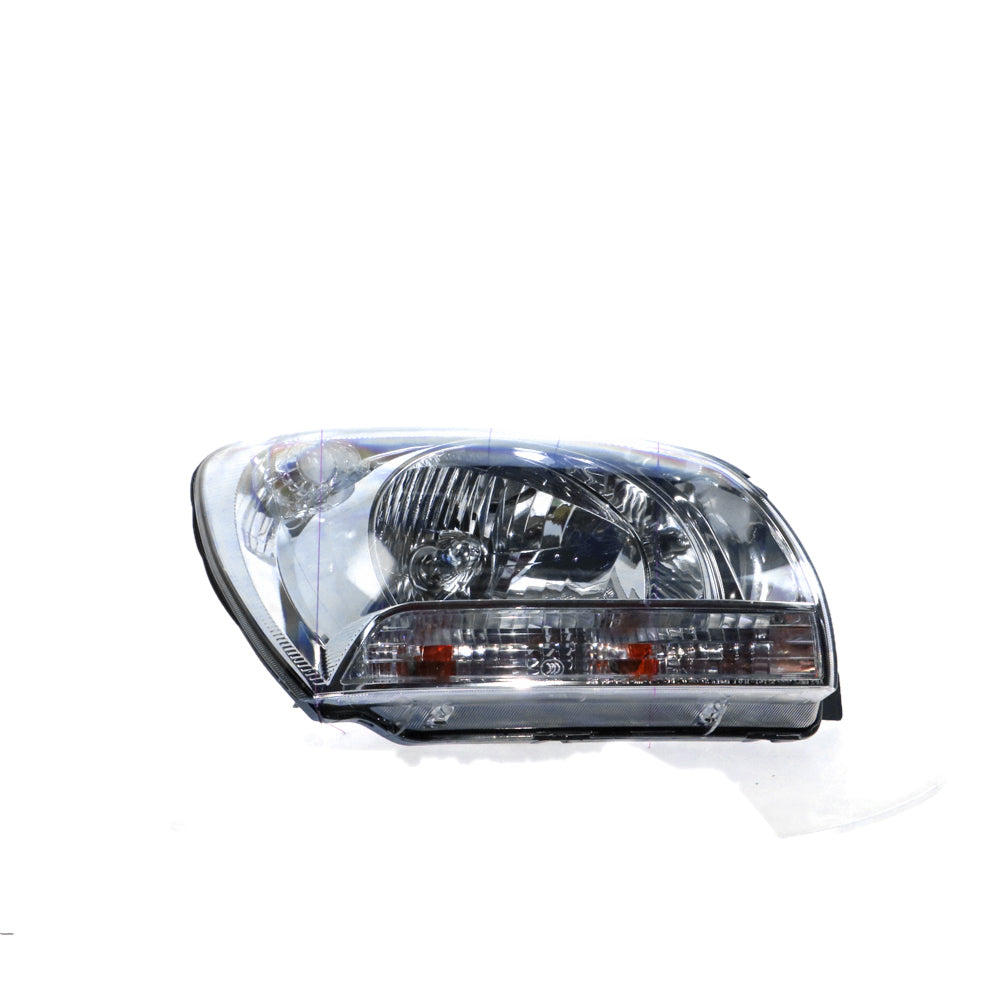 APG All Crash Halogen Manual Adjust Head Lamp Drivers Side OEM Suits Kia Sportage KM 2005 to 2010 KSD-21030RHG
