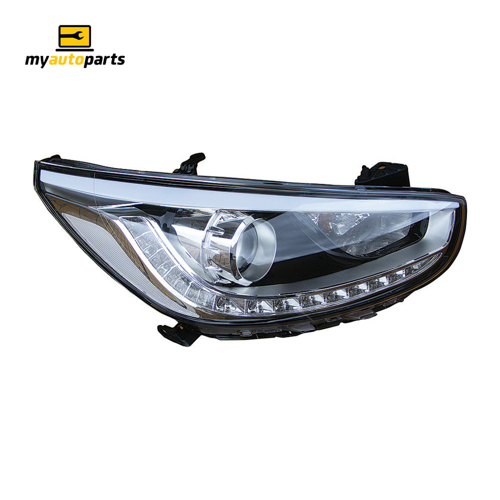 APG All Crash LED Head Lamp Drivers Side Certified Suits Hyundai Accent RB SR2013 to 2017 HAD-21032RHQ