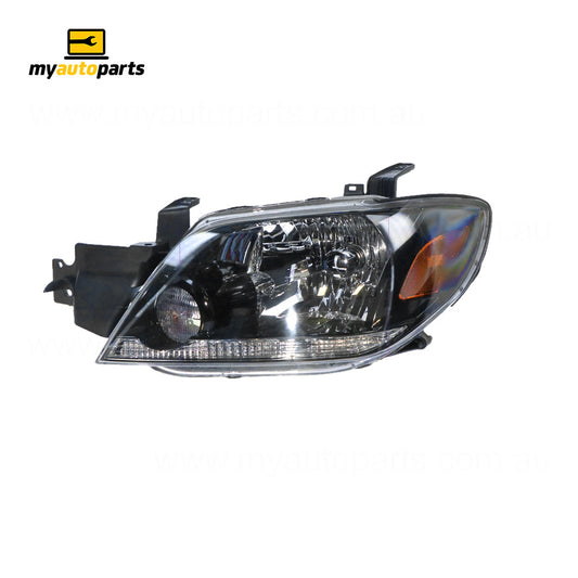 APG All Crash Head Lamp Passenger Side OEM Suits Mitsubishi Outlander ZE 2002 to 2004 CLA-21030LHG