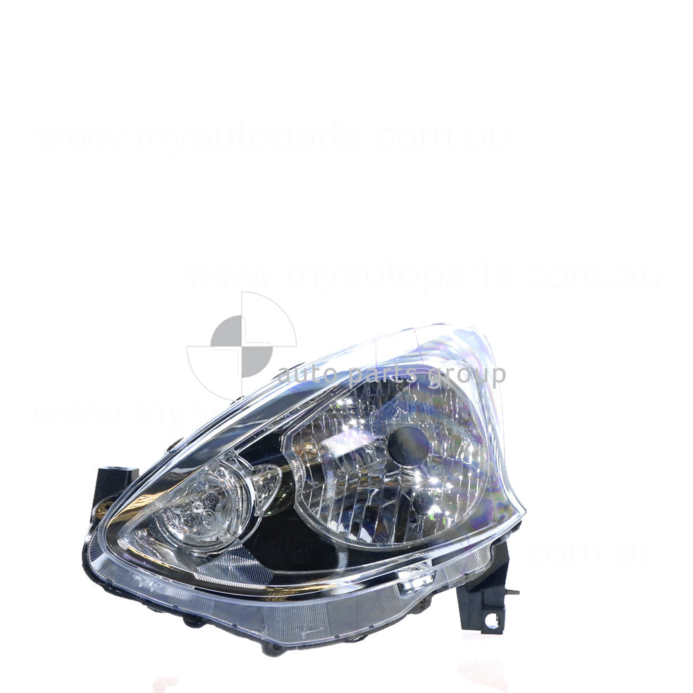 APG All Crash Halogen Head Lamp Passenger Side Certified Suits Nissan Micra K13 2015 to 2016 NMK-21032LHQ