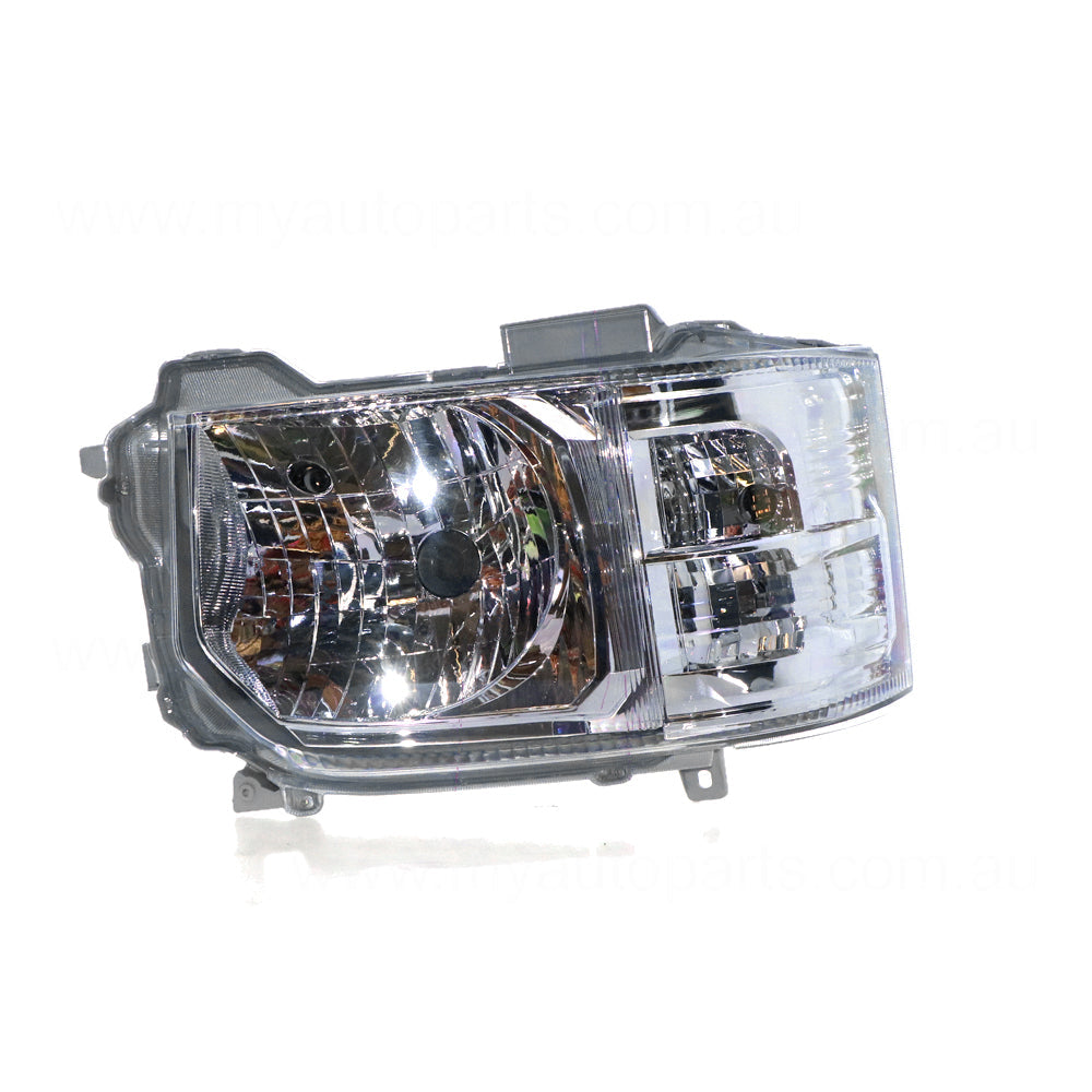APG All Crash Halogen Head Lamp Drivers Side Certified Suits Toyota Hiace LWB 2013 to 2019 THD-21033RHQ