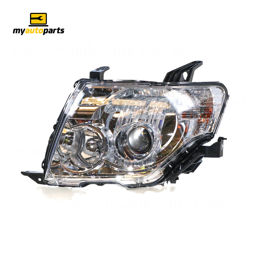 APG All Crash Xenon Head Lamp Passenger Side Genuine Suits Mitsubishi Pajero NX 2014 to 2021 CPM-21030LHG