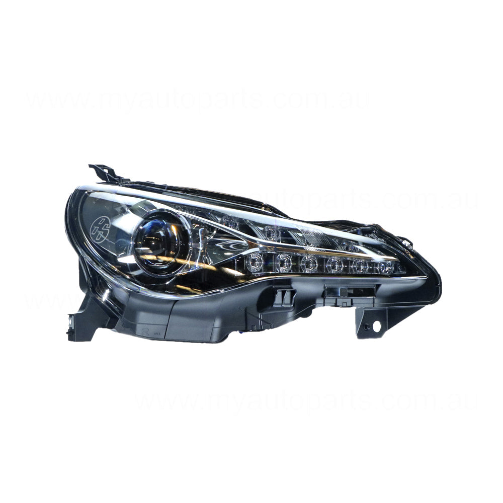 APG All Crash LED Head Lamp Drivers Side OEM Suits Toyota 86 ZN6R 2016 to 2021 TEG-21032RHG