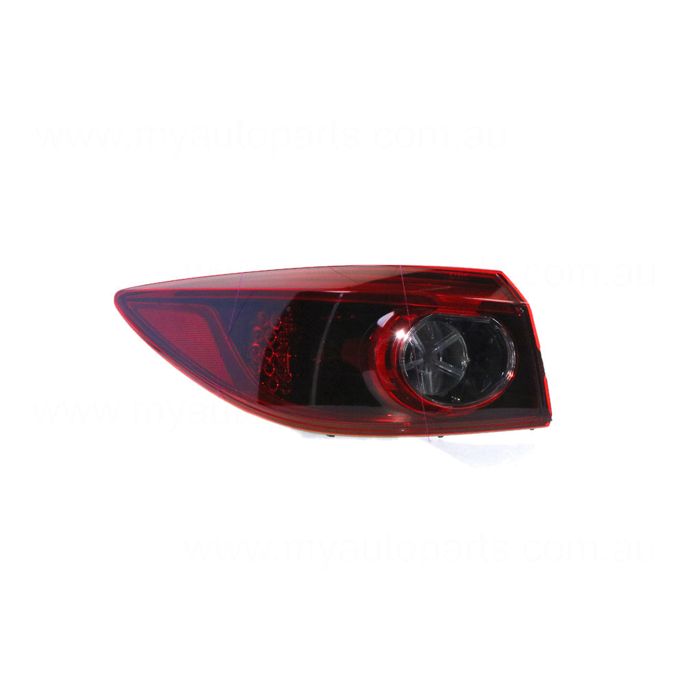 APG All Crash LED Tail Lamp Passenger Side OEM Suits Mazda 3 SP25 BM Sedan 11/2013 to 5/2016 MBR-21042LHG