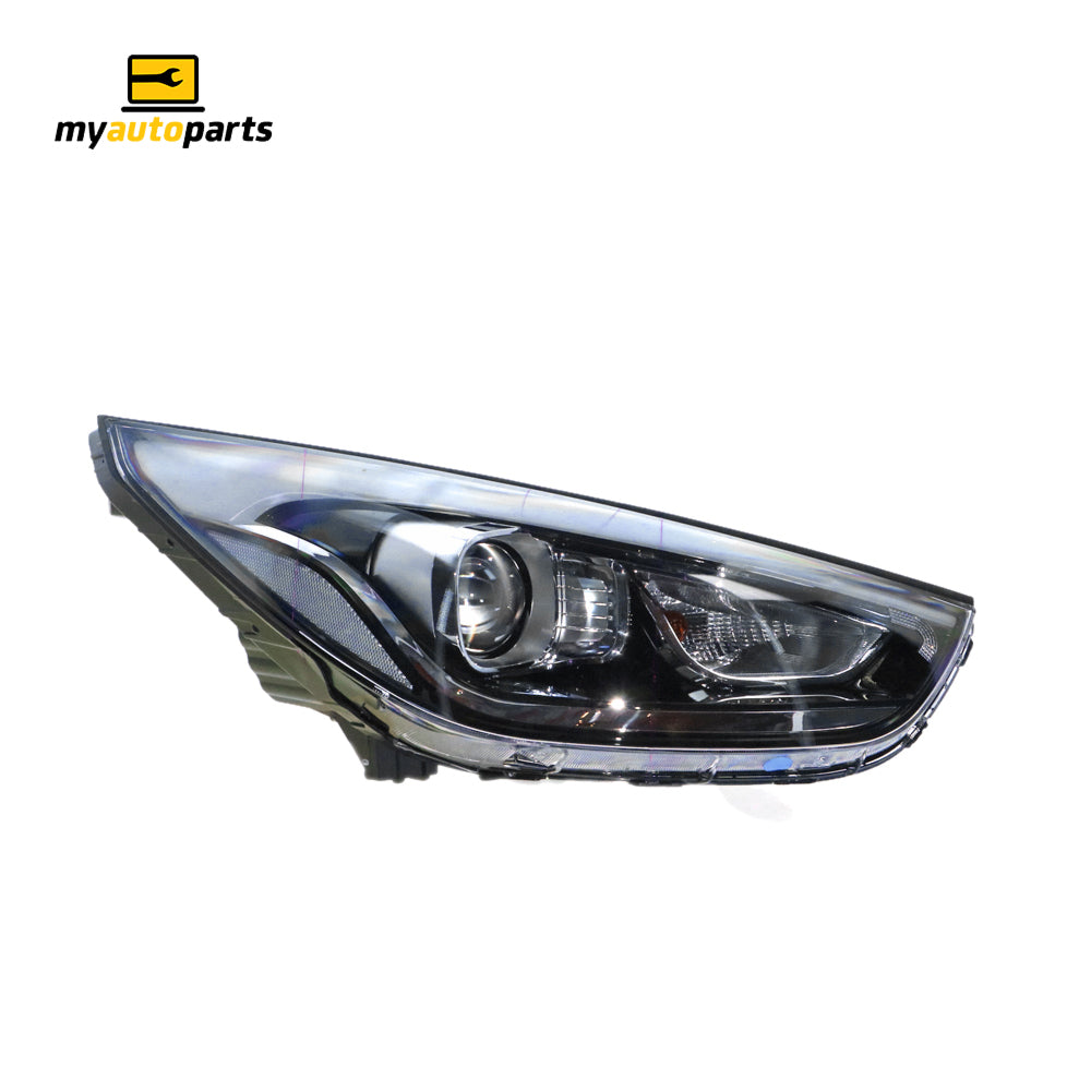 APG All Crash Head Lamp With DRL Drivers Side OEM Suits Hyundai ix35 Highlander/Elite LM 2010 to 2015 HIB-21034RHG