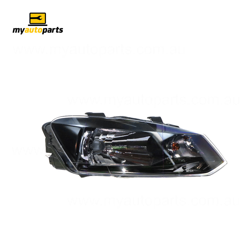 APG All Crash Halogen Head Lamp Drivers Side OES Suits Volkswagen Polo Trendline 6R 2010 to 2014 VOE-21030RHP
