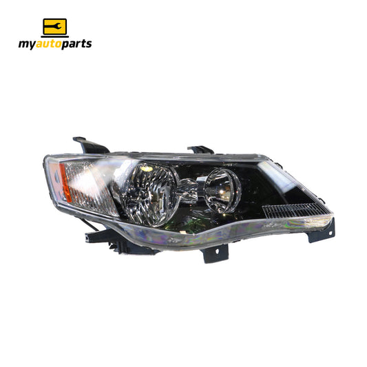 APG All Crash Xenon Head Lamp Black Drivers Side Genuine Suits Mitsubishi Outlander ZG 2006 to 2009 CLB-21035RHG