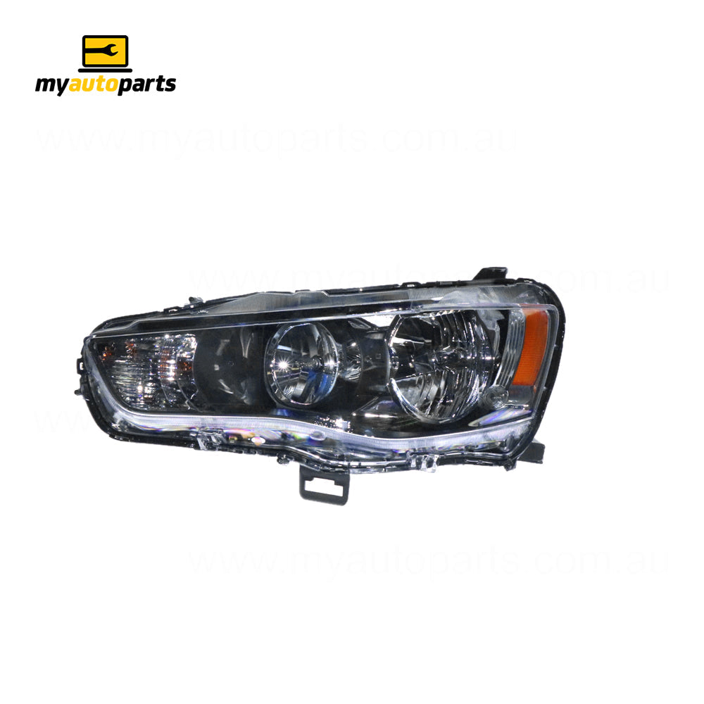 APG All Crash Halogen Head Lamp Passenger Side OEM Suits Mitsubishi Outlander ZH 2009 to 2012 CLC-21030LHG