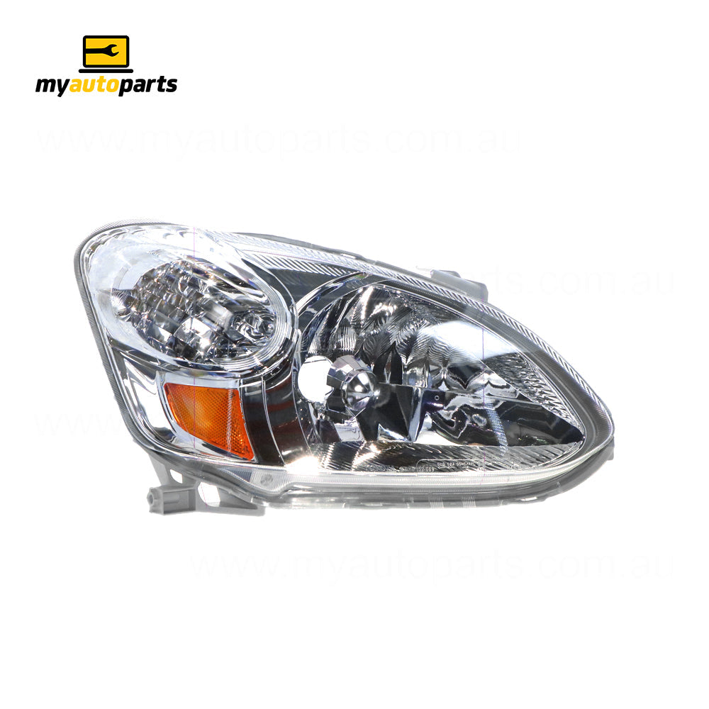 APG All Crash Head Lamp Drivers Side OEM Suits Toyota Echo NCP12R 2002 to 2005 TTH-21030RHG
