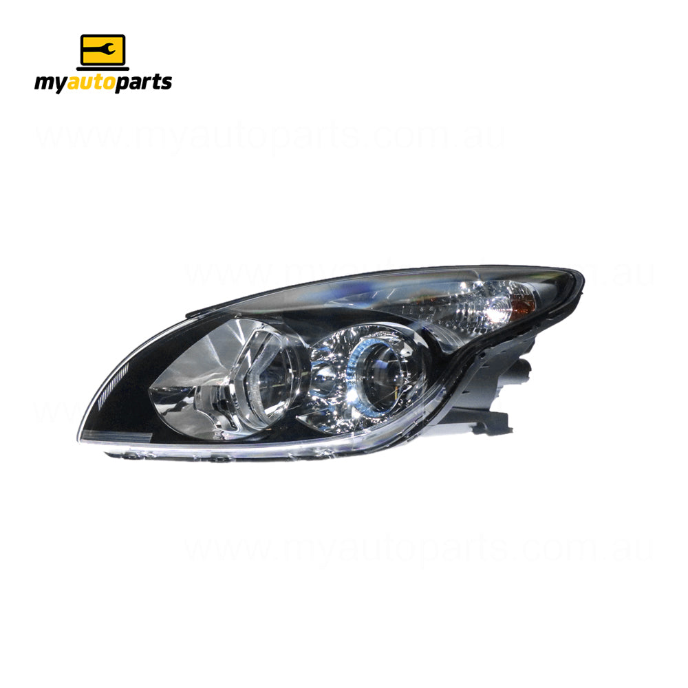 APG All Crash Black Head Lamp Passenger Side OEM Suits Hyundai i30 FD 4/2010 to 4/2012 HIA-21033LHG