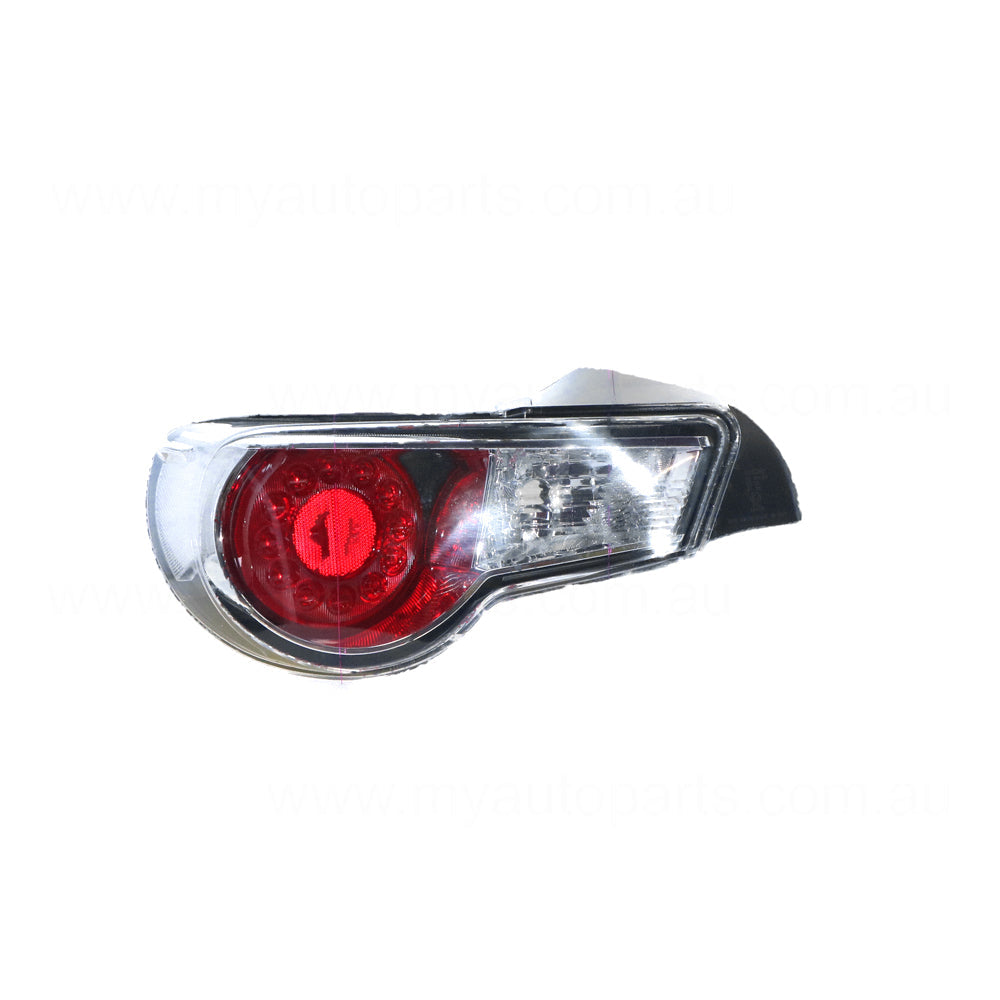 APG All Crash Red/Clear Tail Lamp Passenger Side Certified Suits Toyota 86 ZN6R 2012 to 2016 TEG-21040LHQ