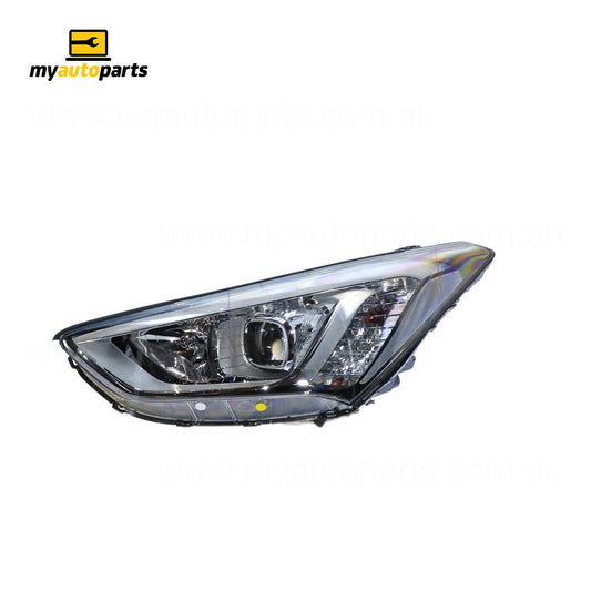 APG All Crash Xenon Head Lamp Passenger Side Genuine Suits Hyundai Santa Fe DM 2012 to 2015 HFD-21031LHG