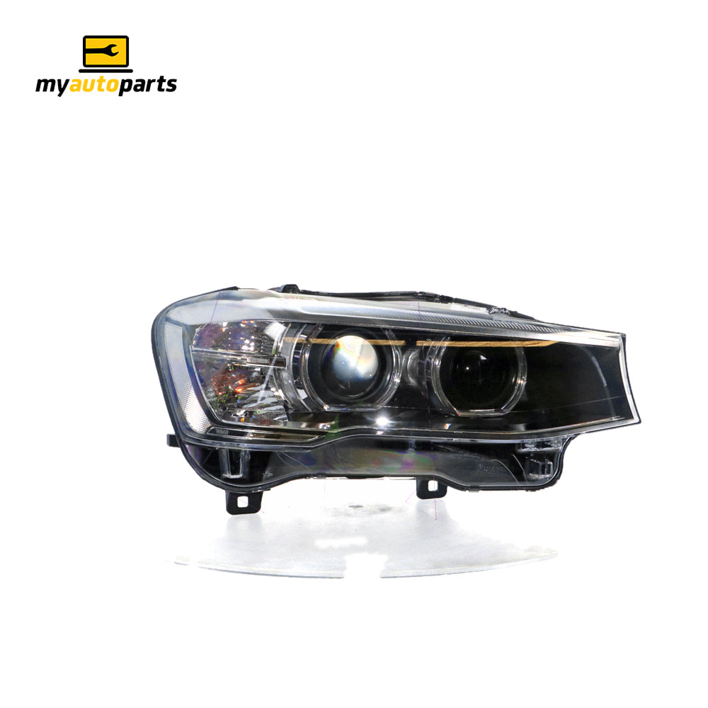 APG All Crash Bi-Xenon Head Lamp Drivers Side OEM suits BMW X3/X4 2014 On EXE-21033RHG