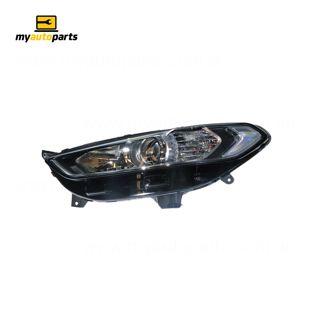 APG All Crash Halogen Manual Adjust Head Lamp Passenger Side OEM Suits Ford Mondeo MD 2015 to 2021 FAE-21030LHG