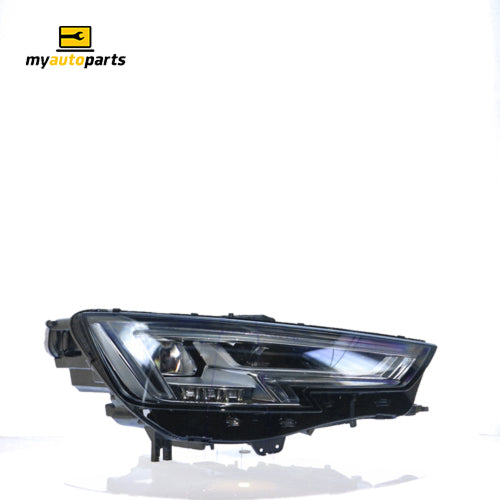 APG All Crash LED Head Lamp Drivers Side OES Suits Audi A4 B9 2015 On UACB-21030RHP