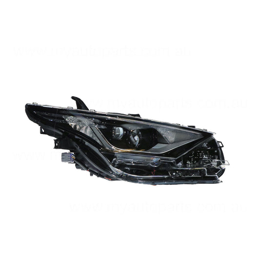 APG All Crash LED Electric Adjust Head Lamp Drivers Side OEM Suits Toyota Corolla ZWE186R 2016 to 2018 TCR-21035RHG