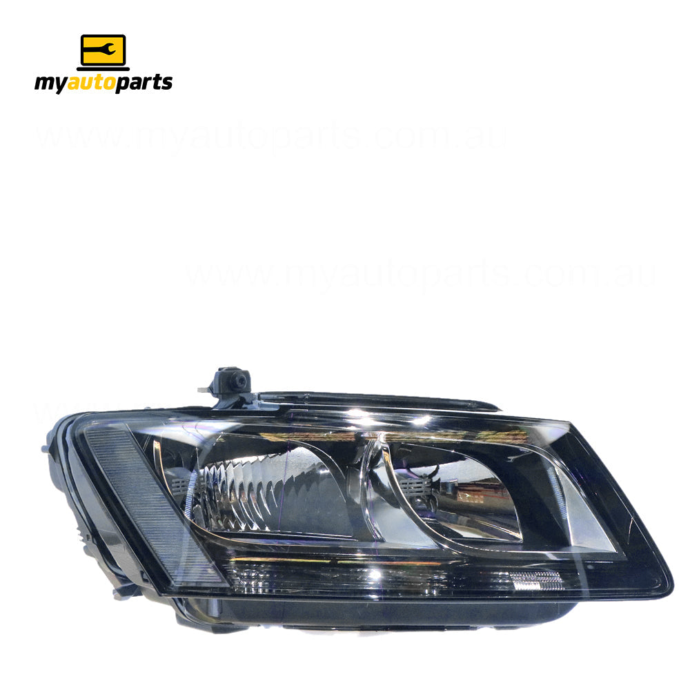 APG All Crash Halogen Head Lamp Drivers Side OES Suits Audi Q5 8R 12/2012 to 2/2017 UQB-21034RHP