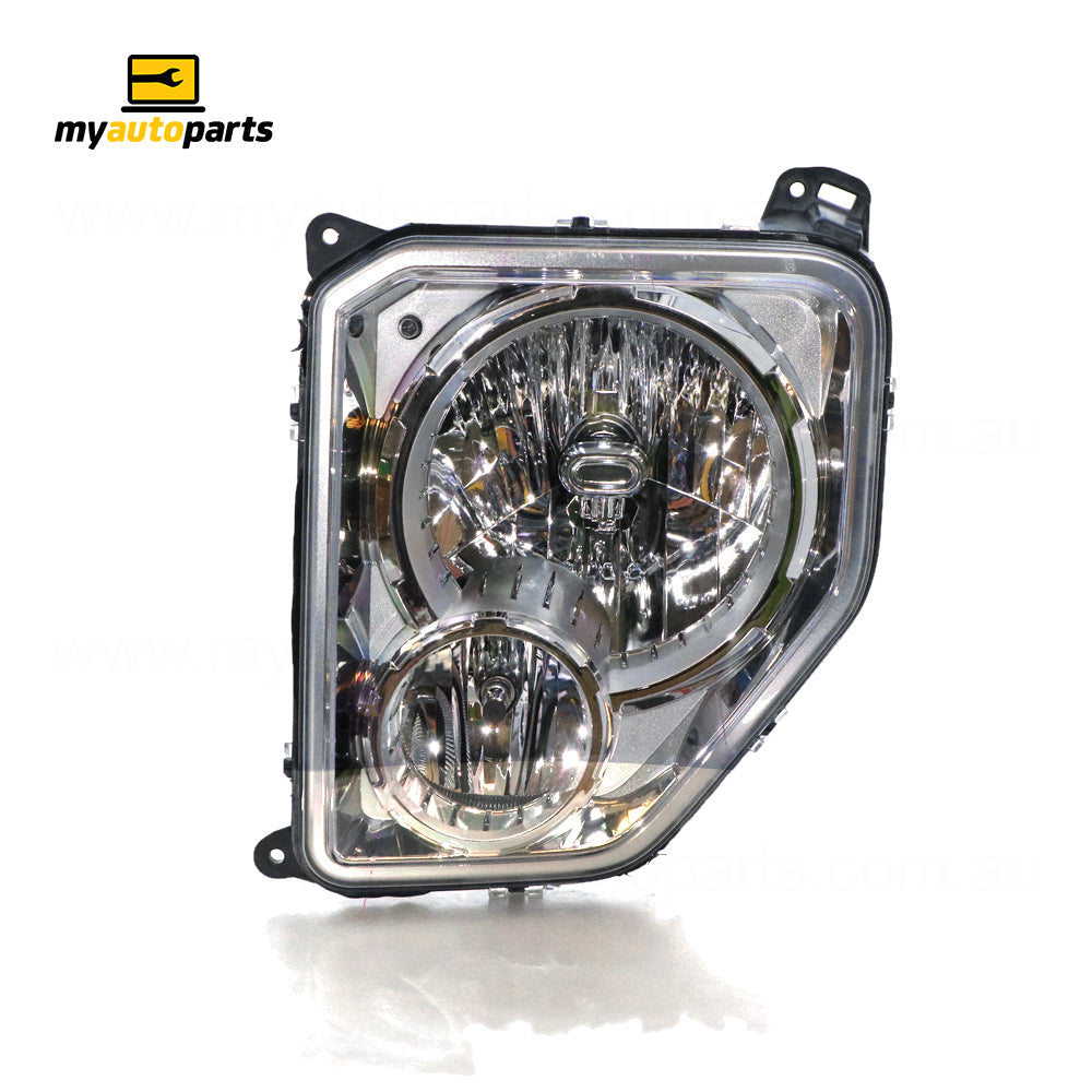 APG All Crash Halogen Head Lamp Passenger Side OEM Suits Jeep Cherokee KK 2008 to 2012 JCH-21030LHG