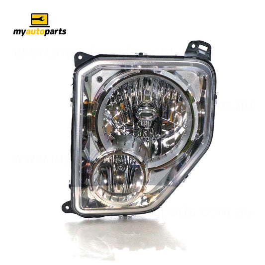 APG All Crash Halogen Head Lamp Passenger Side OEM Suits Jeep Cherokee KK 2008 to 2012 JCH-21030LHG