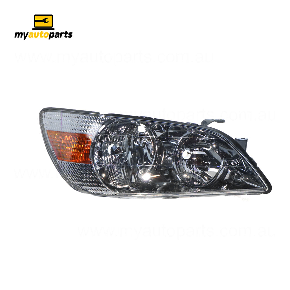 APG All Crash Halogen Head Lamp Driver Side OEM Suits Lexus IS 2003 to 2005 TZD-21032RHG