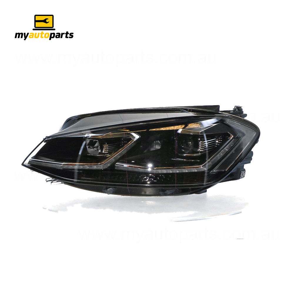 APG All Crash LED Head Lamp Passenger Side OEM Suits Volkswagen Golf R MK 7 2017 On VGJ-21033LHG