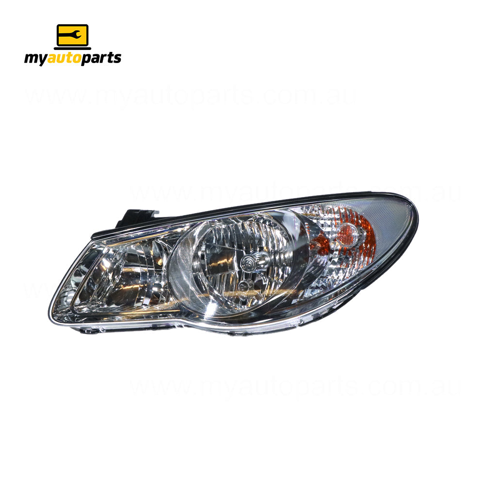APG All Crash Head Lamp Passenger Side OEM Suits Hyundai Elantra HD 2006 to 2011 HLH-21030LHG