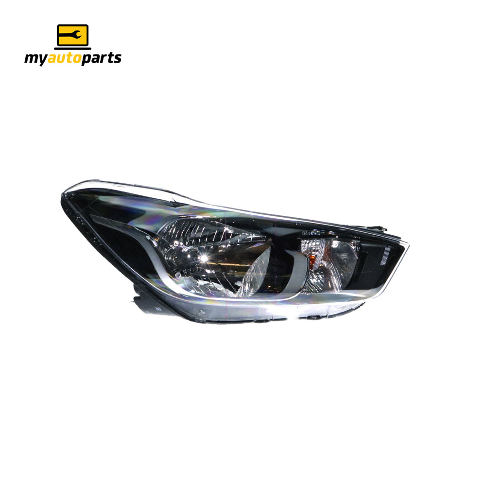 APG All Crash Halogen Head Lamp Drivers Side OEM Suits Holden Spark MP 2015 to 2018 GMS-21030RHG