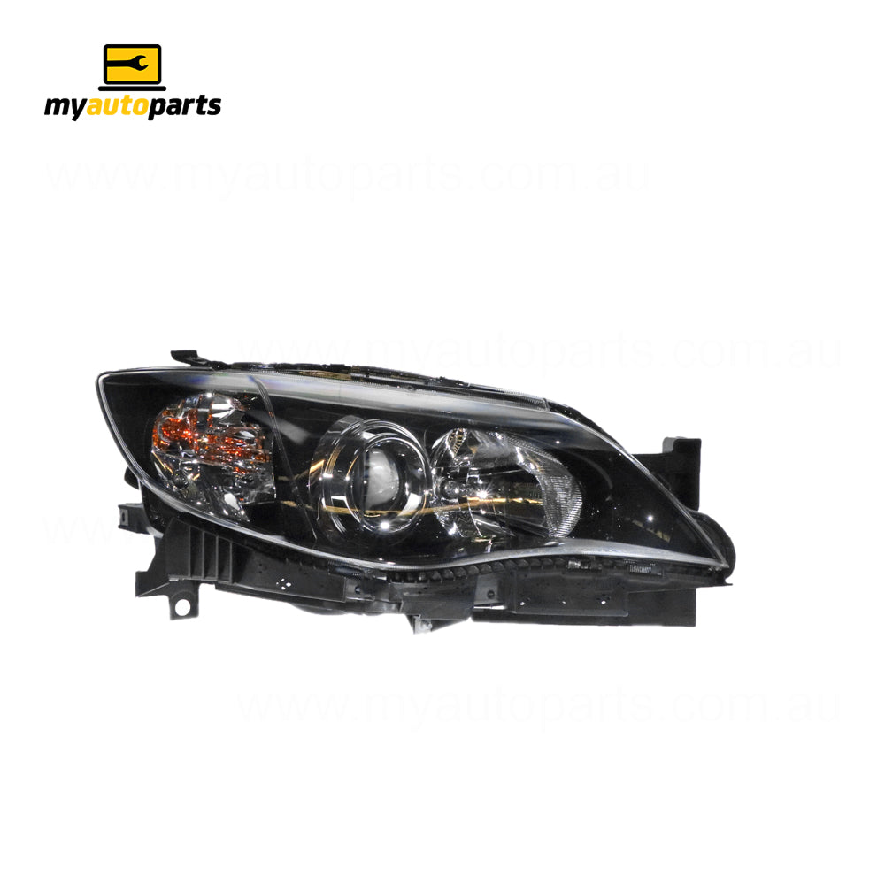 APG All Crash Black Head Lamp Drivers Side OEM suits Subaru Impreza/WRX/STi 2007 to 2014 UIF-21030RHG