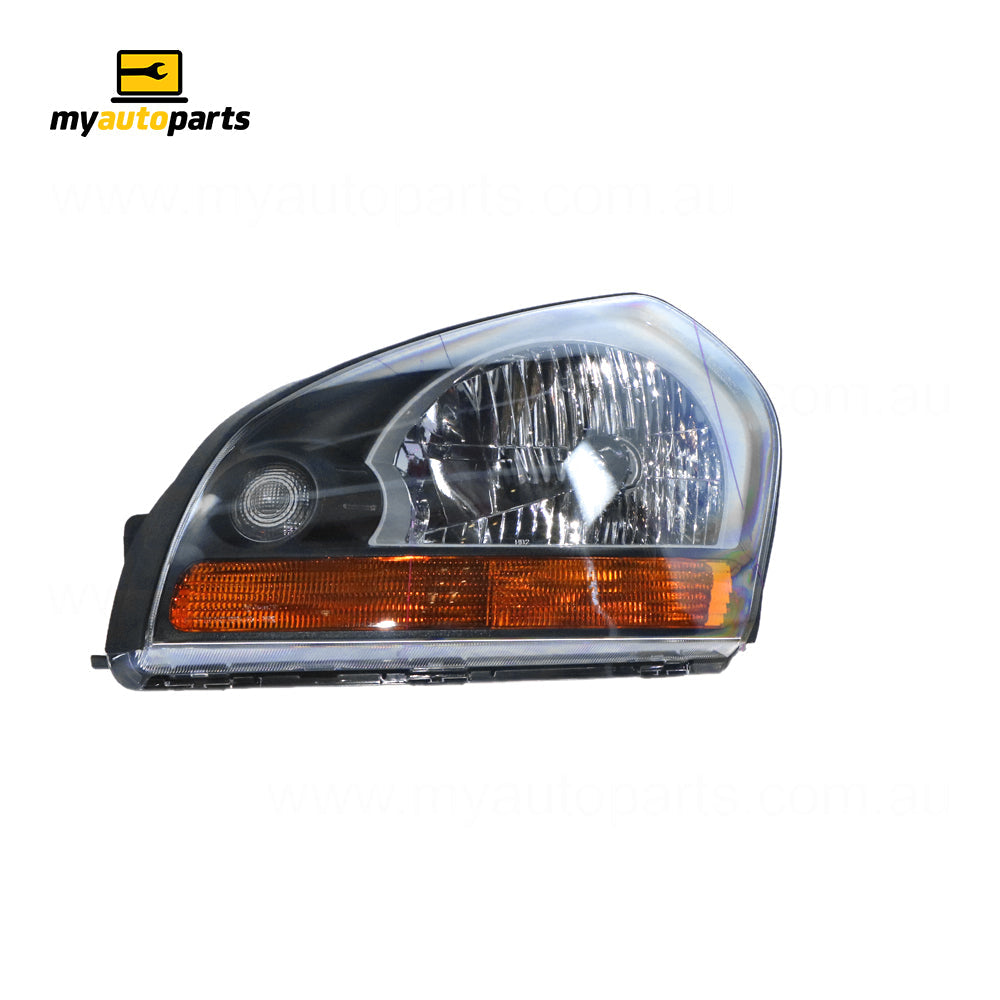 APG All Crash Head Lamp Passenger Side OEM Suits Hyundai Tucson JM 6/2008 to 1/2010 HUA-21031LHG