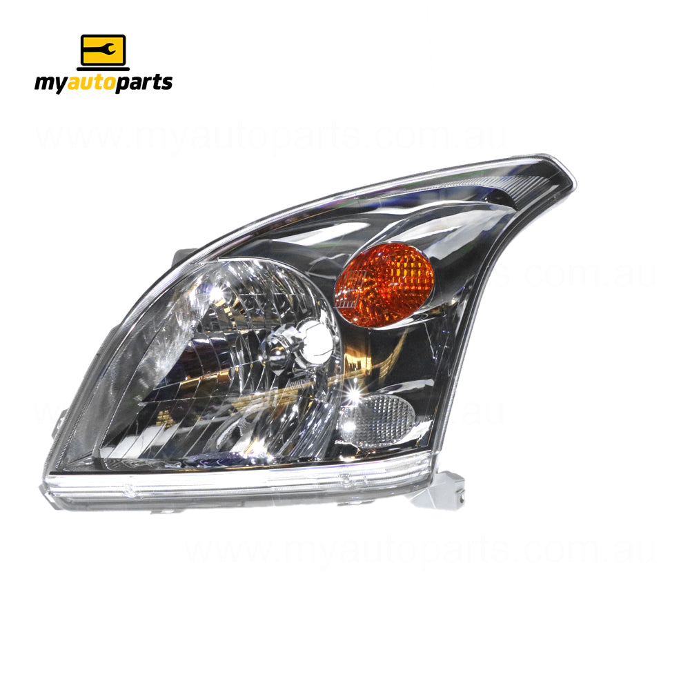 APG All Crash Halogen Head Lamp Passenger Side OEM Suits Toyota Prado 120 Series 2002 to 2009 TLH-21030LHG