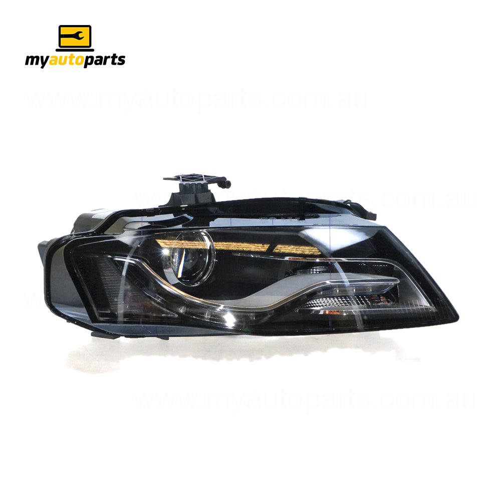 APG All Crash Bi-Xenon Head Lamp Drivers Side Certified Suits Audi A4 B8 4/2008 to 5/2012 UAU-21031RHQ