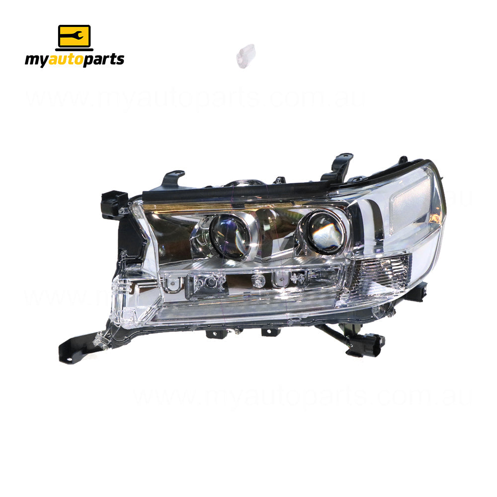 APG All Crash LED with Auto Levelling Head Lamp Passenger Side OEM suits Toyota Landcruiser GXL/Altitude 200 Series 2012 On TLJ-21033LHG