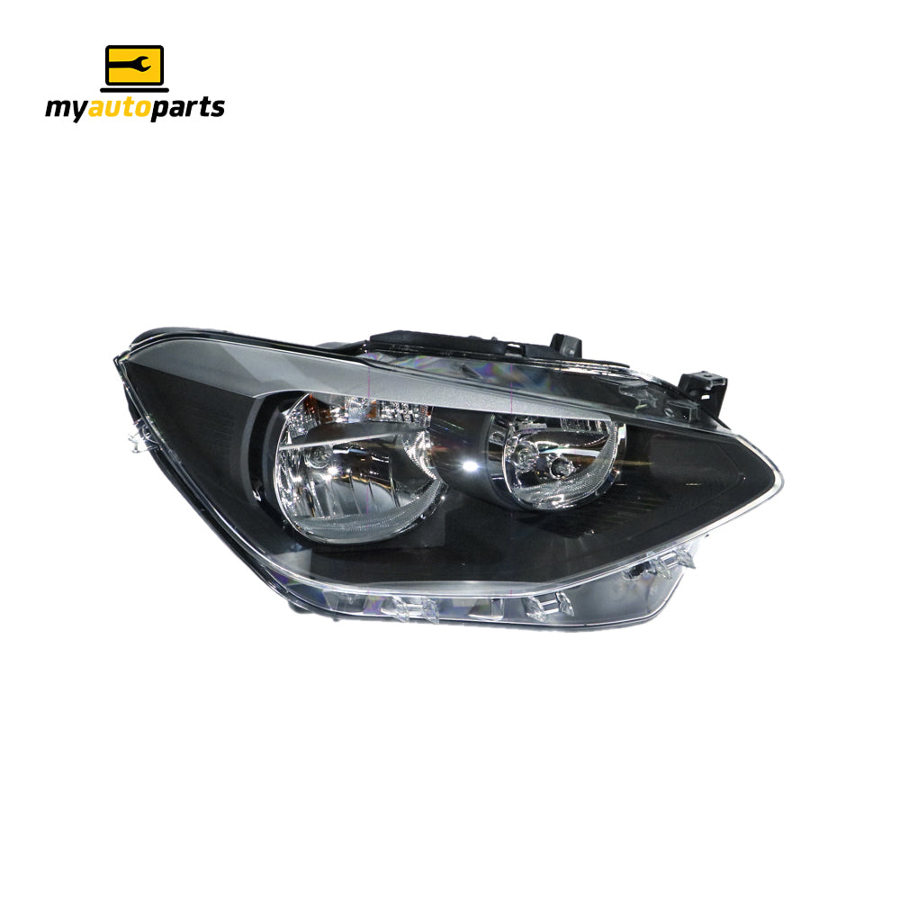 APG All Crash Halogen Manual Adjust Head Lamp Drivers Side OES Suits BMW 1 Series F20 2011 to 2016 EGB-21030RHP