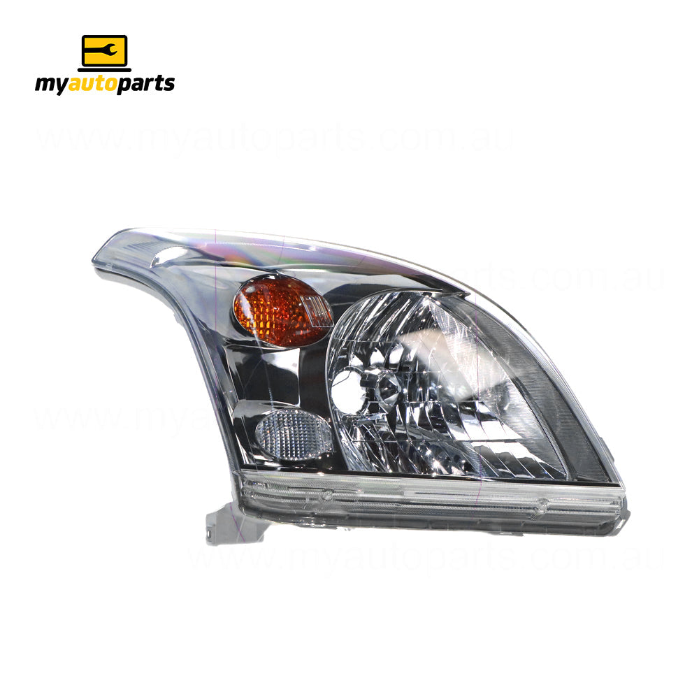 APG All Crash Halogen Head Lamp Drivers Side OEM Suits Toyota Prado 120 Series VX/Grande 2007 to 2009 TLH-21033RHG