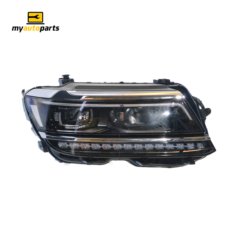APG All Crash LED Head Lamp Drivers Side OEM Suits Volkswagen Tiguan ALLSPACE 2018 to 2021 VNC-21030RHG