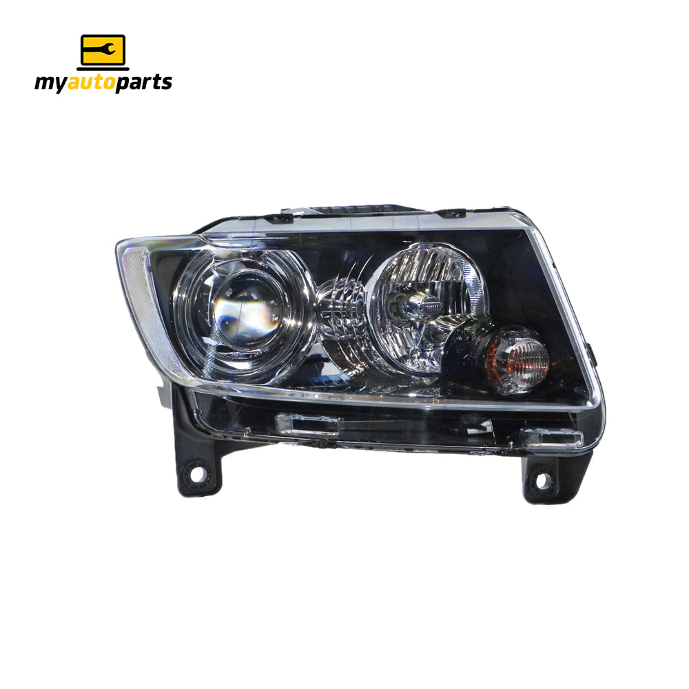 APG All Crash Bi-Xenon Head Lamp Drivers Side OEM Suits Jeep Grand Cherokee SRT-8 WK 2/2011 to 7/2013 JCG-21031RHG