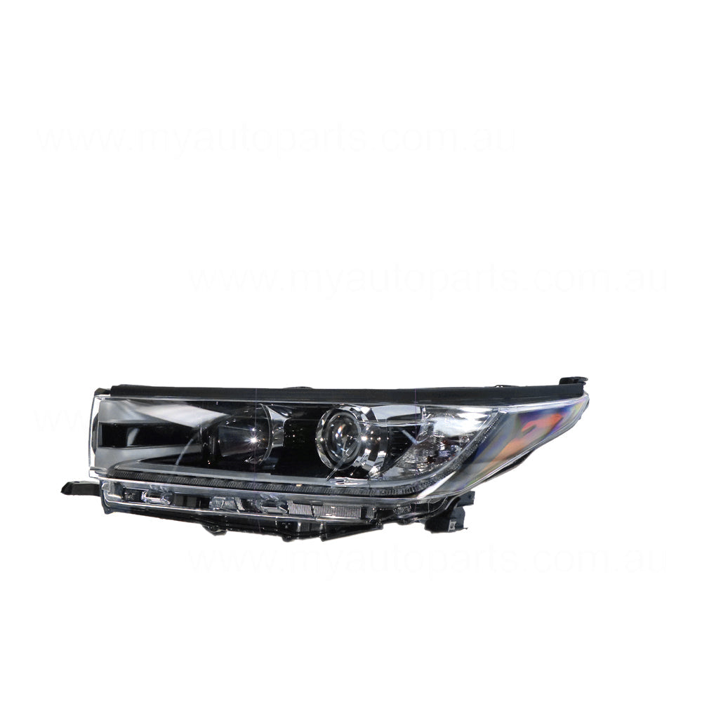 APG All Crash Halogen Head Lamp Passenger Side OEM Suits Toyota Kluger GX/GXL GSU50R/GSU55R 2016 On TKL-21032LHG