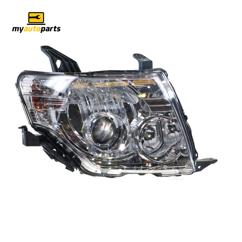 APG All Crash Xenon Head Lamp Drivers Side Genuine Suits Mitsubishi Pajero NW 2011 to 2014 CPJ-21030RHG