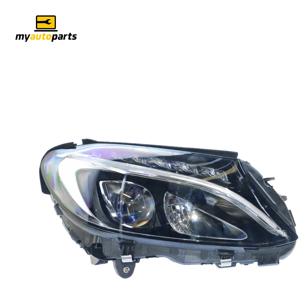 APG All Crash LED Head Lamp Drivers Side OEM suits Mercedes-Benz C Class 2014 On BAY-21030RHG