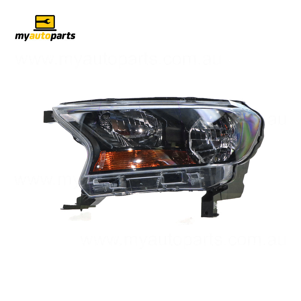 APG All Crash Halogen Head Lamp Passenger Side OEM Suits Ford Everest Ambiente UA 2015 to 2018 FAA-21030LHG